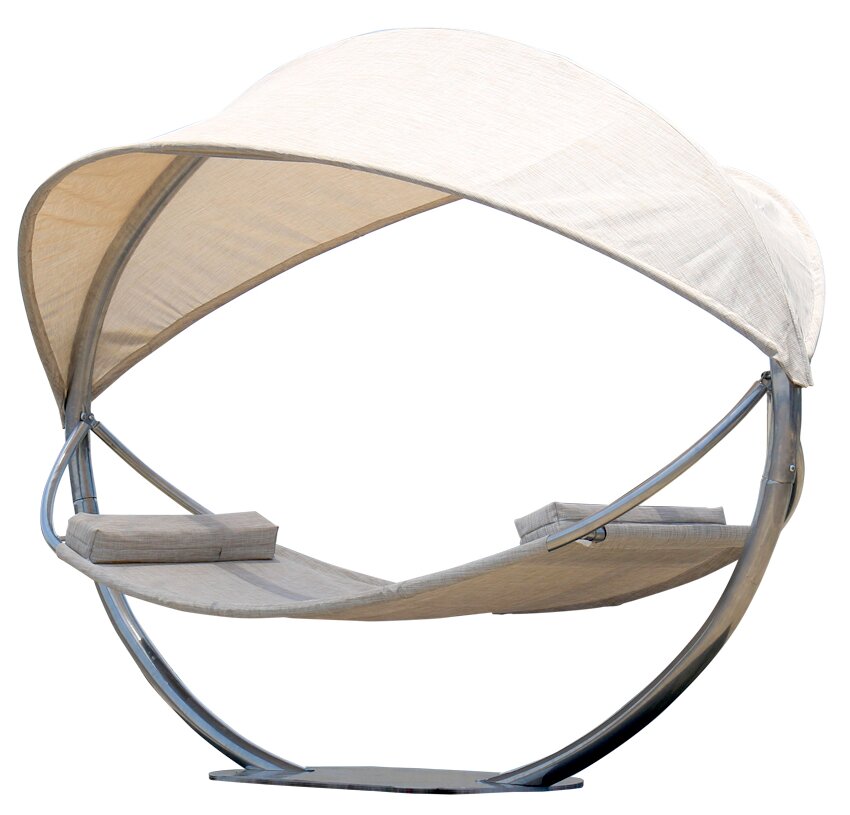 Leisure Season Double Hammock with Stand & Reviews